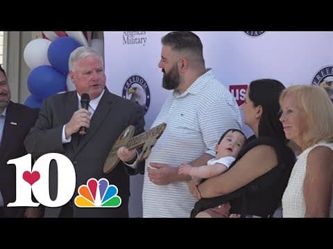 Military veteran couple receives new home thanks to Freedom Alliance