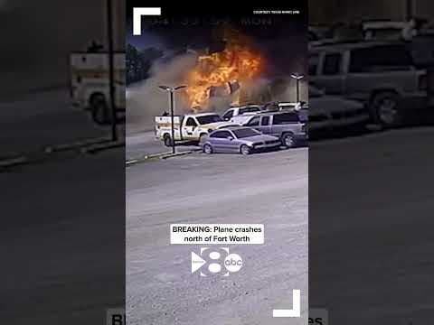 GRAPHIC WARNING: Fatal plane crash north of Fort Worth caught on camera