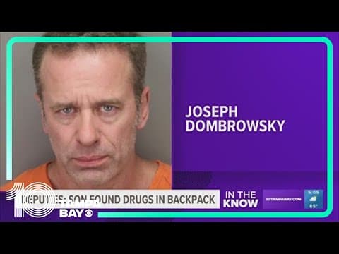 Pinellas County dad arrested after a 9-year-old brings meth to school, deputies say