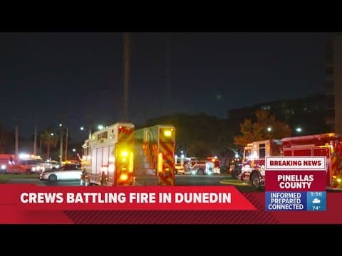 Firefighters battling blaze at Dunedin retirement community
