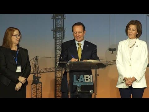 Gov. Landry signs executive order removing job requirement from industrial tax exemption program