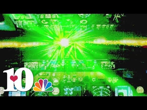 State leaders warn about increasingly more lasers being pointed at aircraft in Tennessee