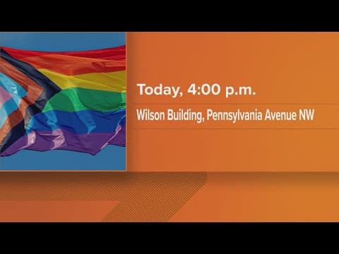 Mayor Bowser to raise ceremonial Pride flag