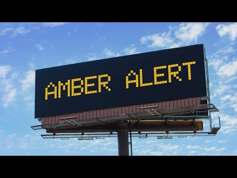What is an AMBER Alert?