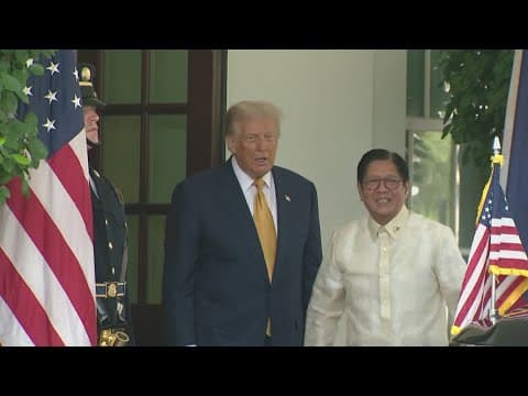 Trump and Philippines leader plan to talk tariffs and China at the White House
