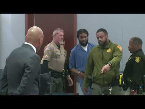 Man seen on video attacking judge in Las Vegas courtroom sentenced to decades in prison