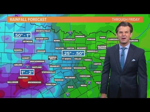 DFW Weather: A fall cool down is headed for North Texas