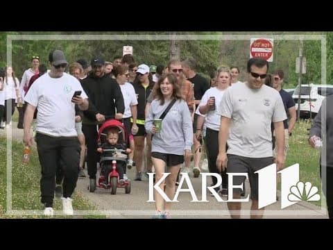 Dozens gather for Head and Neck Cancer Foundation Walk around Bde Maka Ska