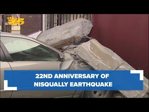 Tuesday marks the 22nd anniversary of the Nisqually earthquake