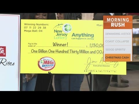 New Jersey resident claims billion-dollar Mega Millions jackpot