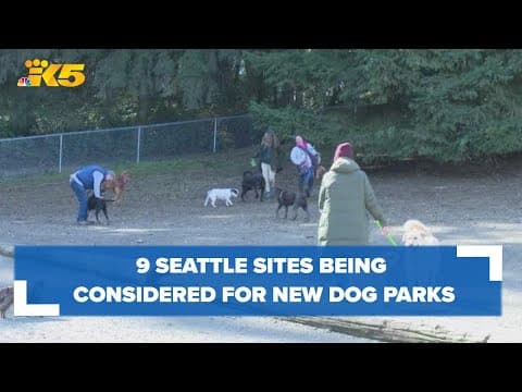 These 9 Seattle sites are being considered for 2 new dog parks