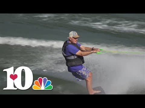 90-year-old grandfather still making waves, reminding us to take the opportunity to have fun