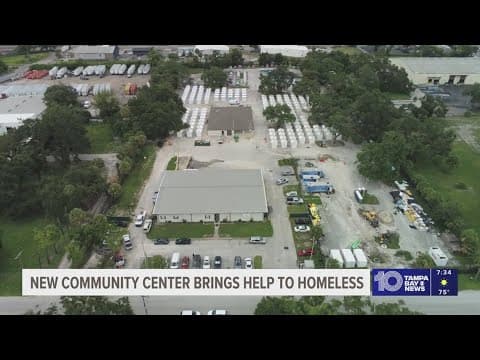 New community center in Tampa to offer services to those experiencing homelessness