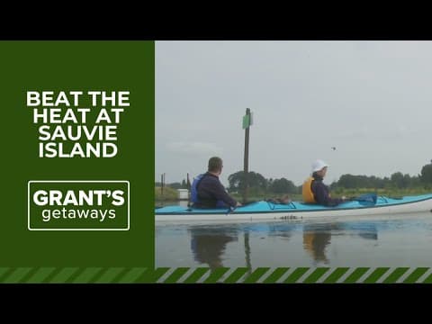 A cool retreat to Sauvie Island on a hot summer day