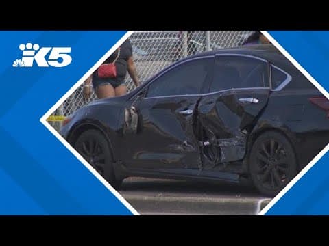 Man killed in daylight shooting and crash outside Kent convenience store