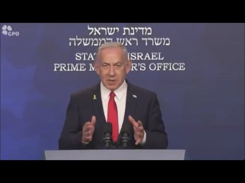 Israel's Netanyahu praises Trump decision to target Iran nuclear facilities
