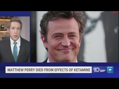 'Friends' actor Matthew Perry's cause of death revealed