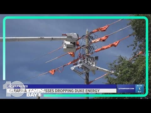 Clearwater leaders consider dropping Duke Energy