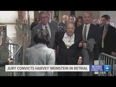 Jury convicts Harvey Weinstein of top charge in the retrial of his landmark #MeToo sex crimes case