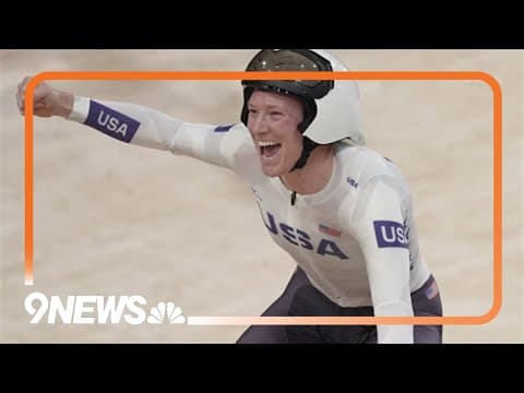 Jennifer Valente defends Olympic omnium gold