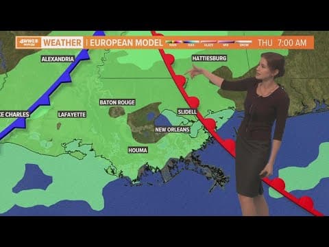 Nice start to the week, another cold front arrives Thursday