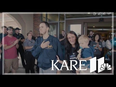 Andrew Dotas, one of the Fargo officers injured in shooting, released from hospital