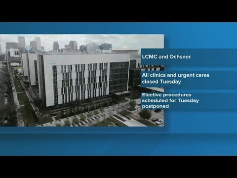Hospital Freeze plans in New Orleans
