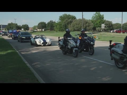 Funeral held for Grapevine officer who died after battle with cancer