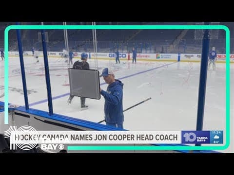 Lightning's Jon Cooper to coach Canada at the 2026 Olympics