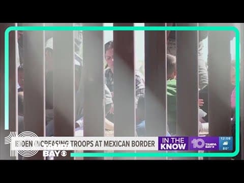 Biden administration sending 1,500 troops to Mexican border