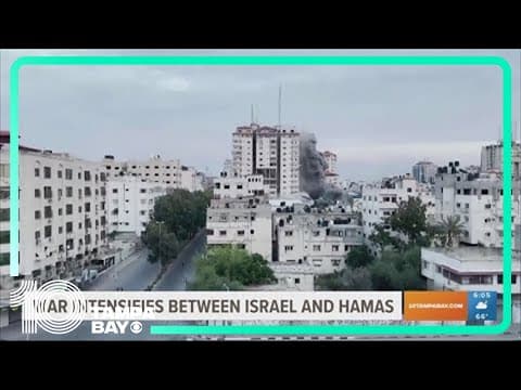 War intensifies between Hamas and Israel