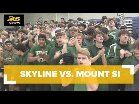HS boys basketball:  Skyline vs. Mount Si