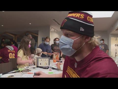 Commanders score bug at Children's Inn