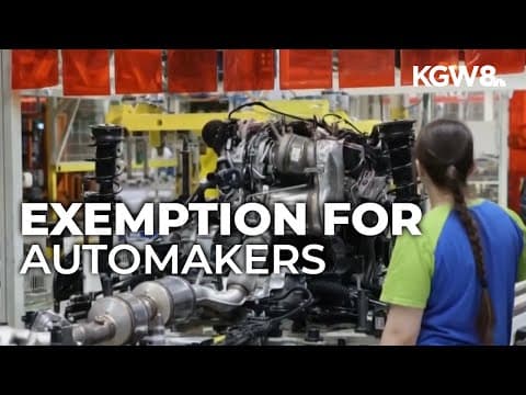 Trump grants US automakers 1-month relief amid Mexico, Canada tariffs