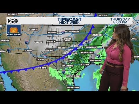 DFW Weather: Record high temperatures, rain on Halloween?
