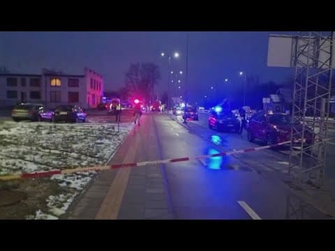 DHL plane crashes and one person dies in Lithuania