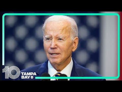 President Biden pays his respects to the families of those lost in the Lewiston shooting