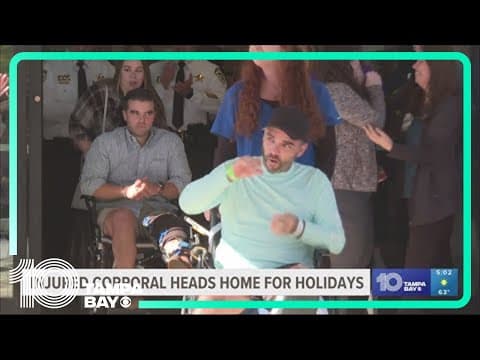 Deputy injured in Brandon ambush released from hospital, head home for the holidays