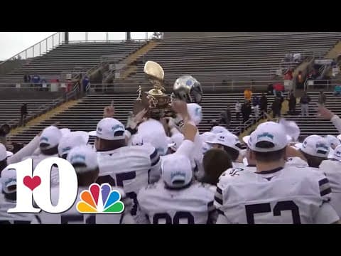 Anderson County celebrates 4A state championship win
