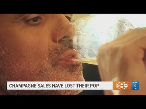 Champagne sales drop as less people purchase the french wine