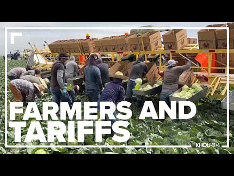 Farmers and consumers brace for tariff effects as Trump asks to 'bear with me'