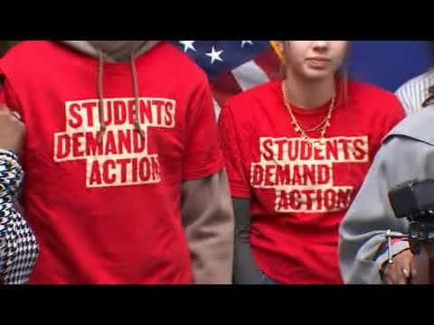 Anti-gun violence group speaks after Antioch High School shooting