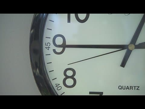 Daylight Saving Time ends this weekend