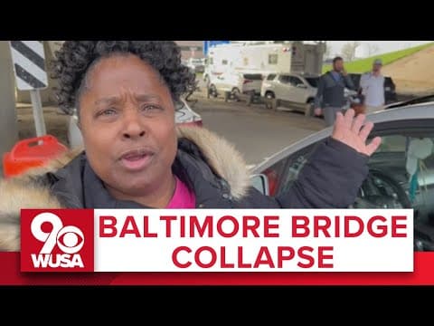 Neighbors react to Baltimore's Key Bridge collapse