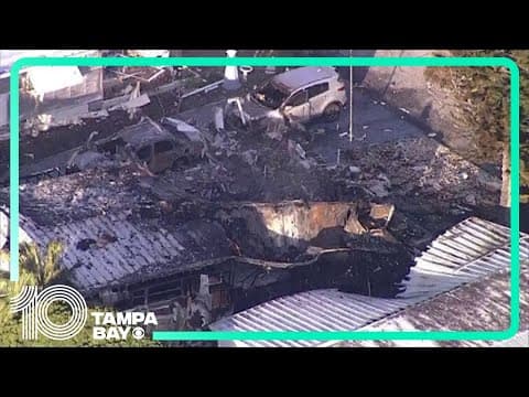 Team coverage: Investigation underway into deadly plane crash at Clearwater mobile home park