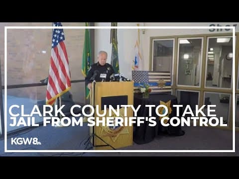 Clark County to take jail from sheriff's control after unanimous council vote
