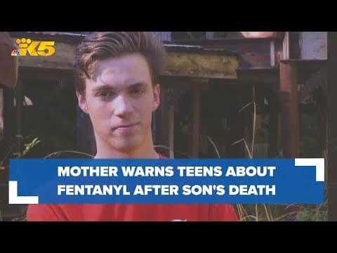 Mother dedicates her life to raising awareness about fentanyl after son's death