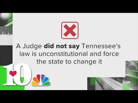 No, a judge did not order Tennessee to change the age people can carry guns from 21 to 18