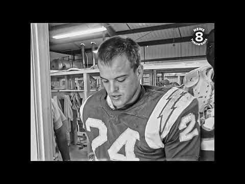 San Diego Chargers locker room in 1964