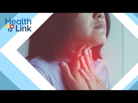 How to tell strep throat from a common sore throat: HealthLink